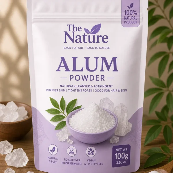 Alum (Phitkari) Powder Natural, Multipurpose Pure Form