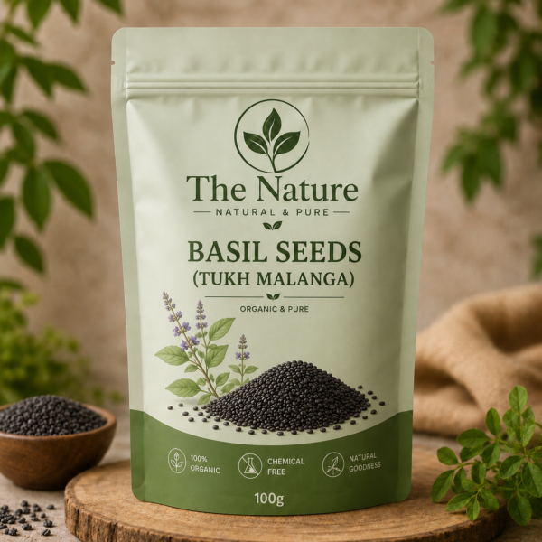Basil Seeds (Tukh Malanga) – Cooling Seeds for Summer