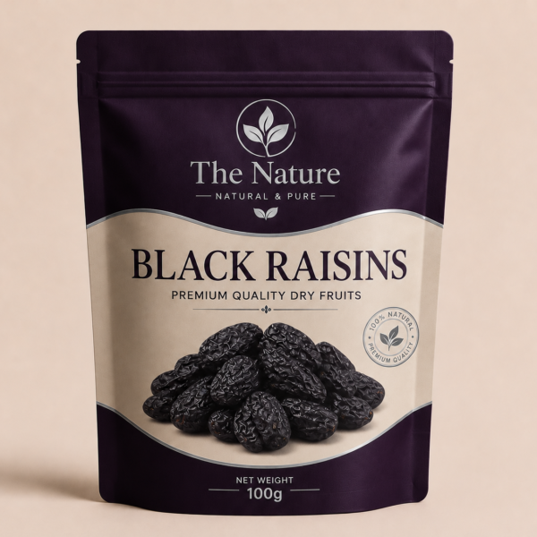 Black Raisins (Kali Kishmish) – Premium Antioxidant-Rich Dry Fruit