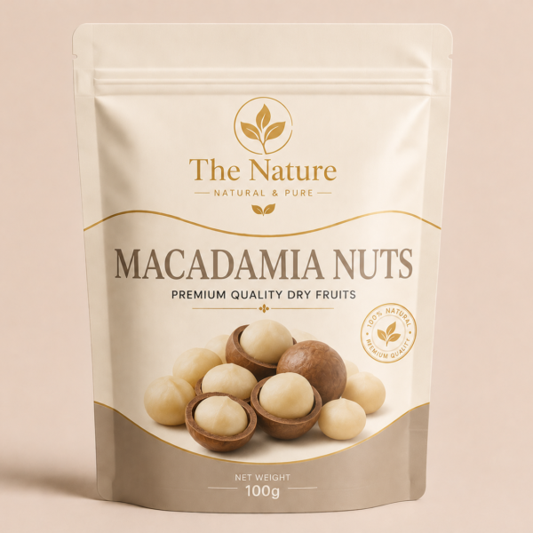 Macadamia Nuts (Chabi Wala Akhrot) – Premium Buttery Dry Fruit