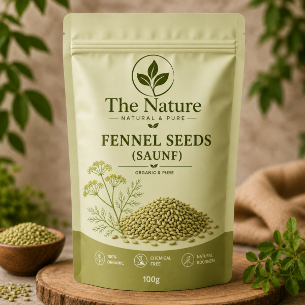Organic Fennel Seeds for Digestion & Freshness