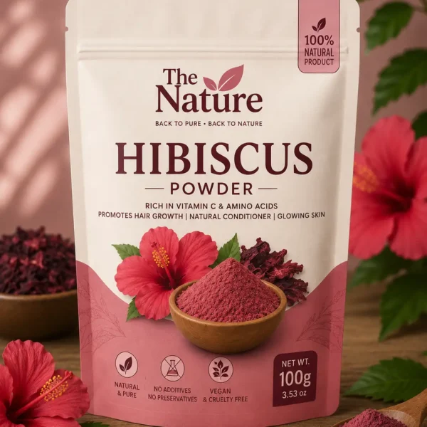 Hibiscus Powder for Hair Growth and Conditioning