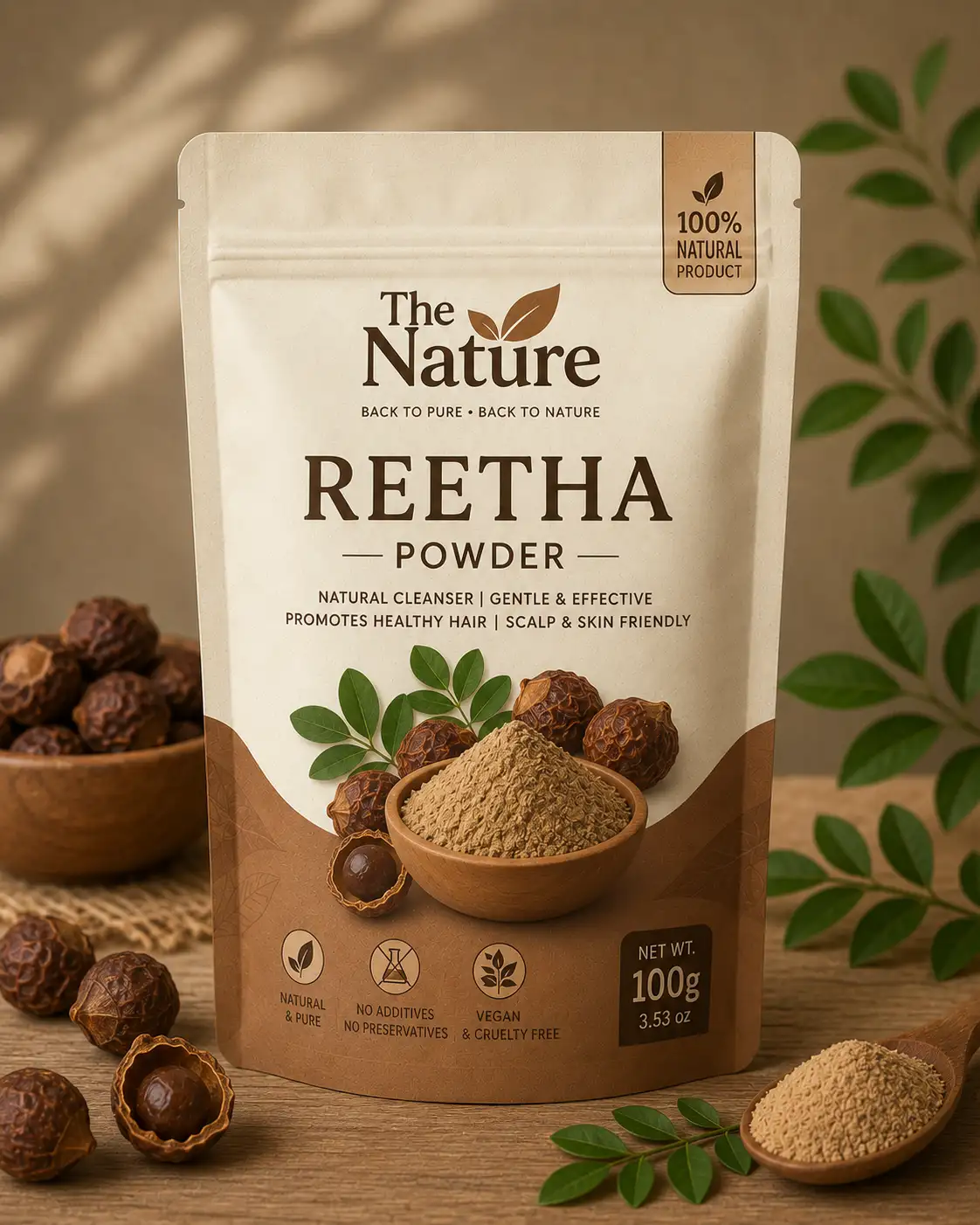 Reetha Powder (Soapnut) Natural Hair Wash
